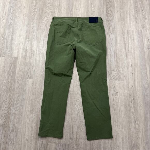 Vineyard Vines Performance On-The-Go 5-Pocket Pants Men's 34x30 Green Chino - Picture 6 of 10